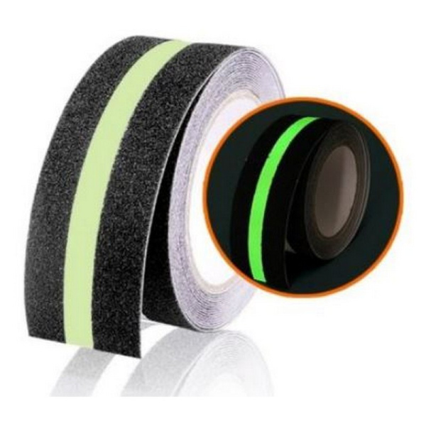 CINTA DE SEGURIDAD CON FRANJA FOTOLUMINICENTE