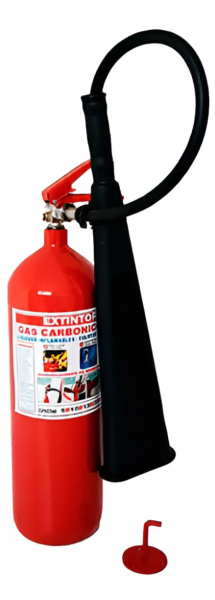 EXTINTOR CO2 DE 10 LBS EN ACERO 