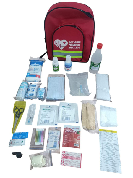 BOTIQUIN PRIMEROS AUXILIOS BASICO