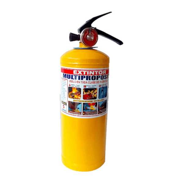 EXTINTOR MULTIPROPOSITO DE 5LBS